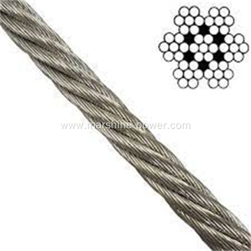Bright Grease Oil Steel Wire Rope